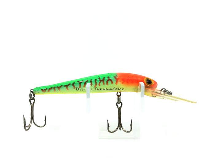 Pre-Rapala Storm Deep Jr. Thunder Stick Red Hot Tiger Color