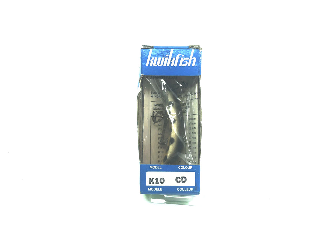 Pre Luhr-Jensen Kwikfish K10 CD Color Coachdog New in Box Old Stock