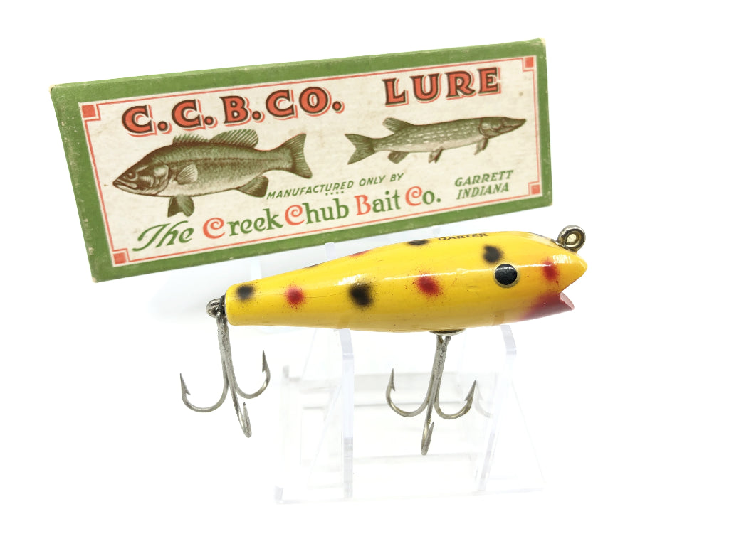 Creek Chub Midget Darter 8014 Yellow Spotted Color with Box