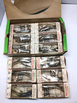 Helin SPECIAL Flatfish Dealer Box of 12 P8 SPL Silver Plated Color Lures in Box