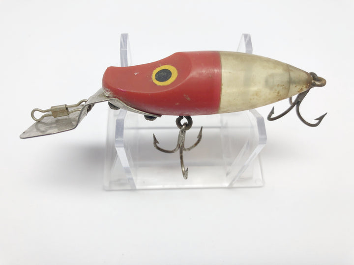 Millsite Deep Creep Red Head Clear Body Marked Lip