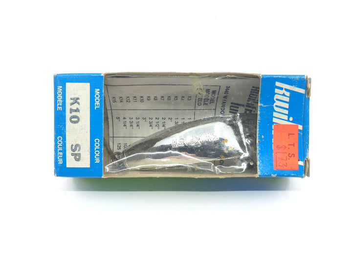 Vintage Kwikfish K10 SP Silver Plated Color