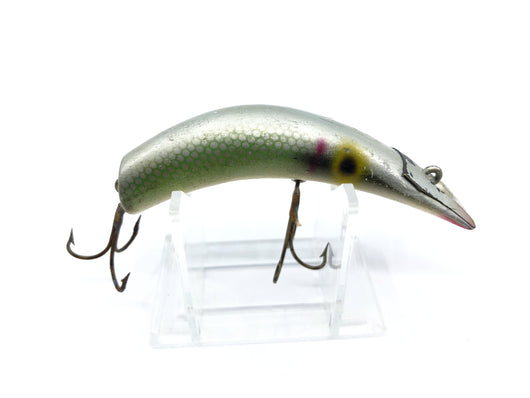 Vintage Kautzky Wooden Lazy Ike 4 Green Shad Color