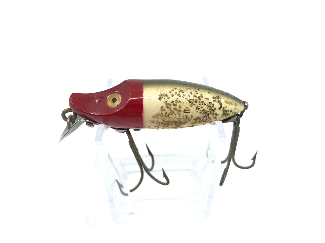 Heddon River Runt Spook Sinker Red Head Flitter Color