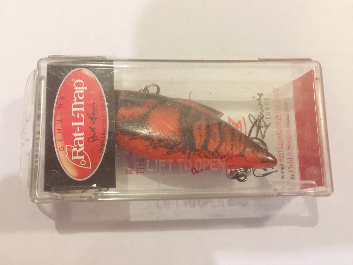 Red Craw Rattle Trap Bill Lewis Rat-L-Trap New in Box Crawfish Red – My Bait Shop, LLC