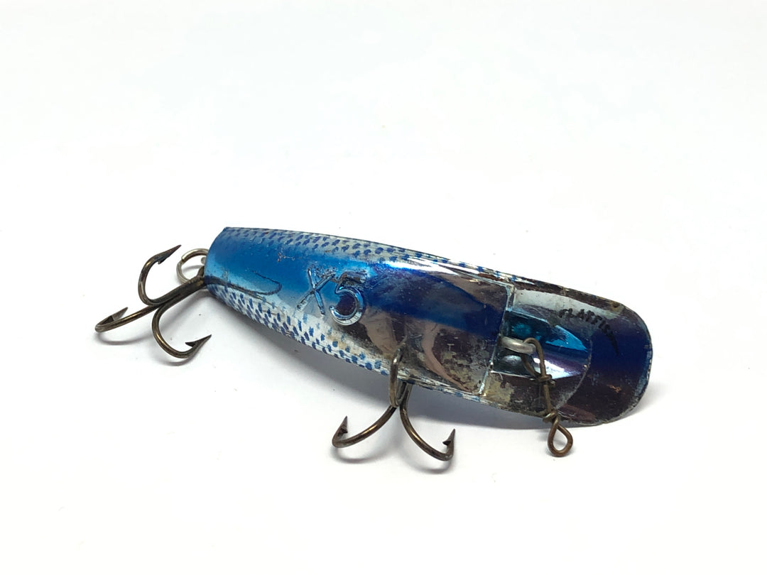 Helin Flatfish X5 Silver with Blue Scales