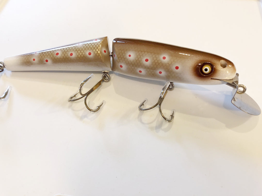 Jointed Chautauqua 8" Minnow Musky Lure Special Order Color "Bloody Water Snake"