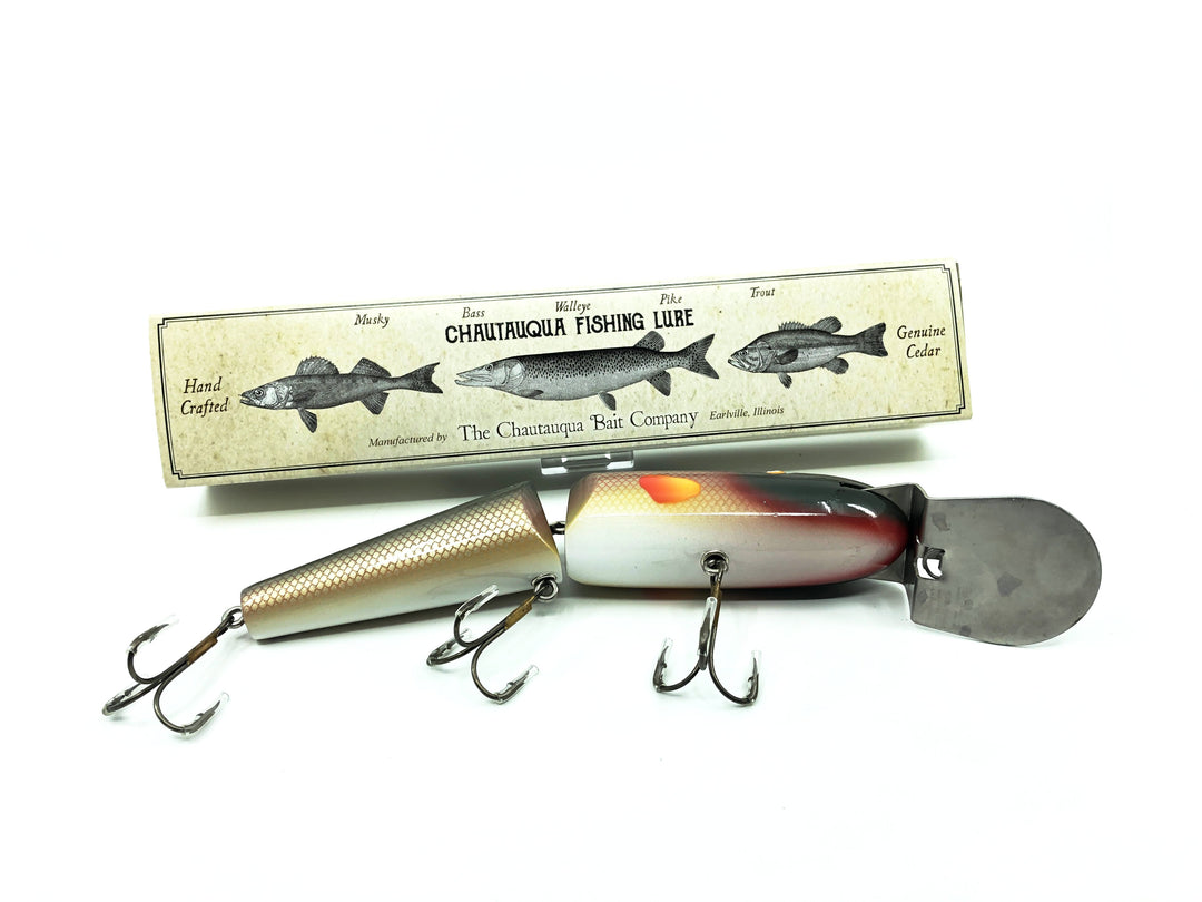 Chautauqua 9" Magnum Deep Diver Pikie in Ruby Chub Color
