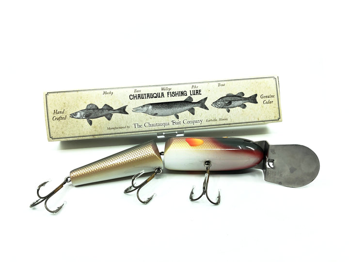 Chautauqua 9" Magnum Deep Diver Pikie in Ruby Chub Color
