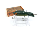 Vintage Wooden Bomber 305 Green Perch Color with Box