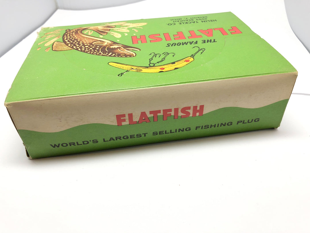 Helin Flatfish Dealer Box of 12 X5 CD Coach Dog Color Lures New in Box