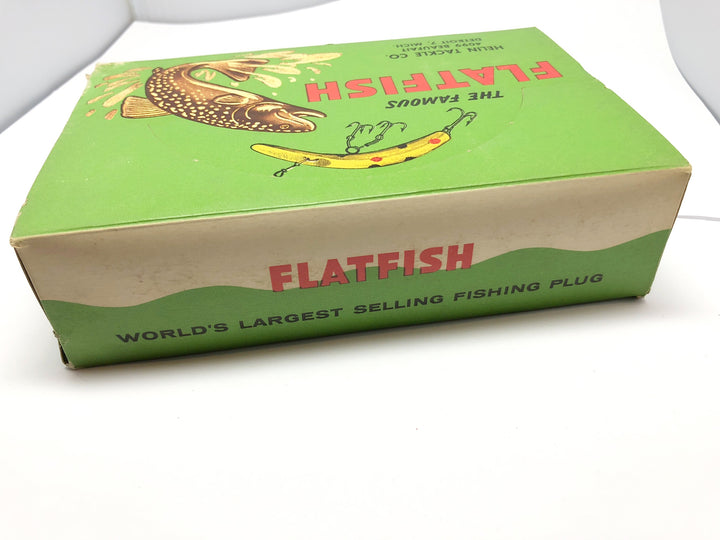 Helin Flatfish Dealer Box of 12 X5 CD Coach Dog Color Lures New in Box