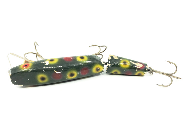 Wiley Jointed 6 1/2" Musky Killer in Red Spotted Frog Color
