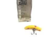 Helin Flatfish F4 in Yellow and Red Spot Color with F4-LO Box and Paperwork