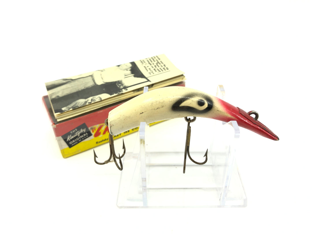 Kautzky Wooden Lazy Ike KL-31 RW Red White Color with Box