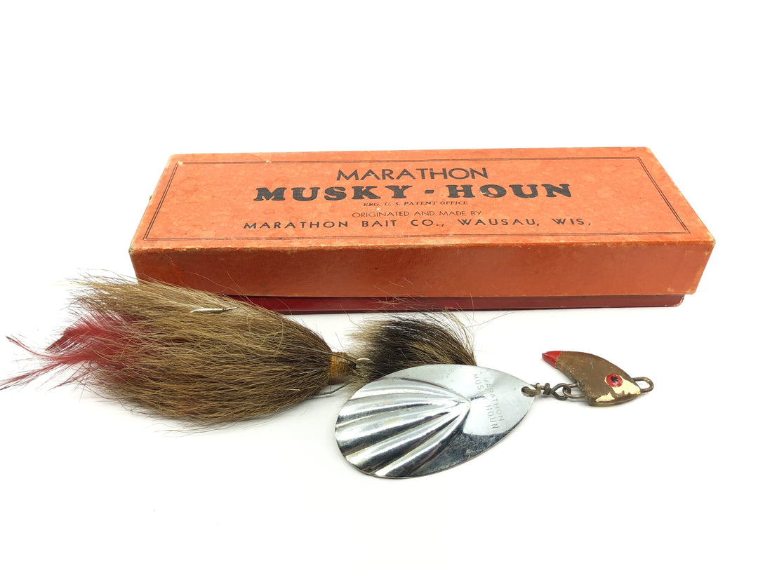 Marathon Musky Houn with Box Marathon Bait Co Wausau, Wisconsin
