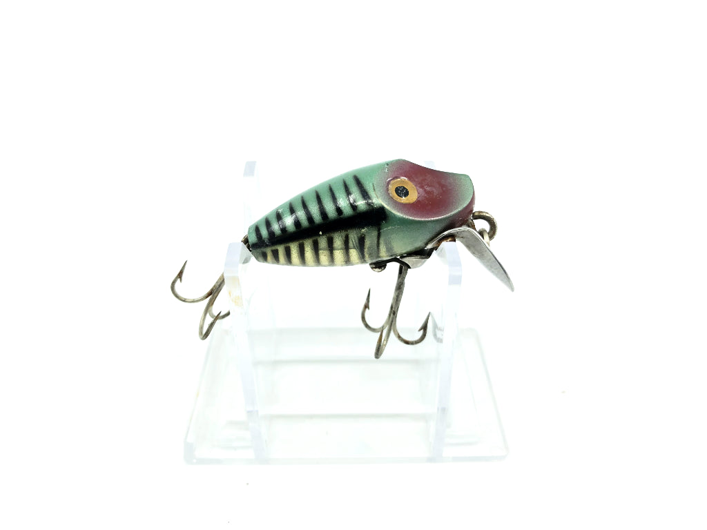 Heddon Midgit Digit River Runt Spook 9020 XRG Green Shore Color