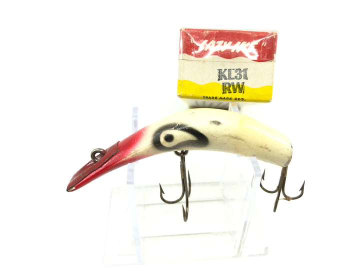 Kautzky Wooden Lazy Ike KL-31 RW Red White Color with Box