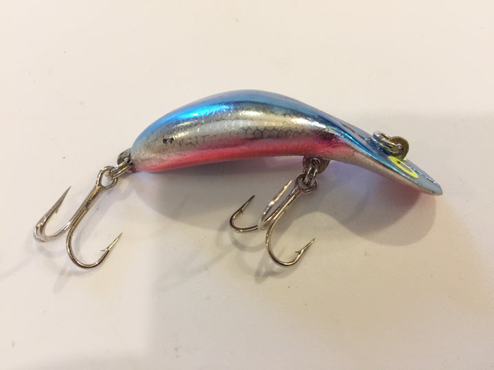 Heddon Tiny Tadpolly Clatter Tad Blue Silver Red