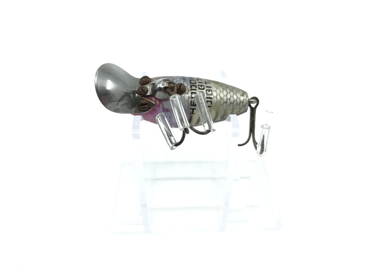 Heddon Midgit Digit River Runt Spook 9020 XRS Silver Shore Color