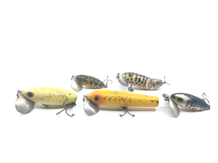 Arbogast Jitterbug Missing Hook Mix and Match Lot