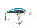 Large Metachrome Crankbait Blue and Silver
