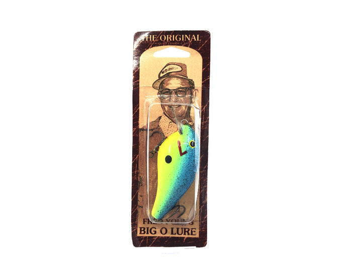 Cotton Cordell Fred Young Original Big O Wooden Lure Oxbow Bream Color on Card