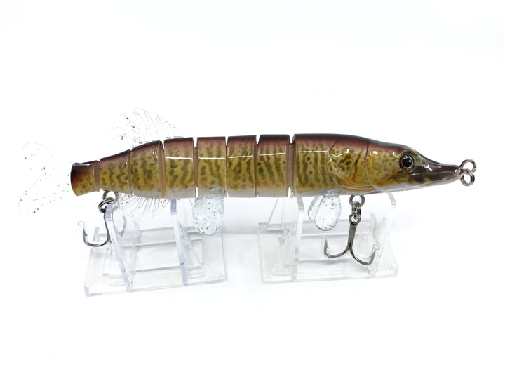 Mother Nature Lure Life Like Swimbait Tiger Muskellunge Color New in Box-Discontinued