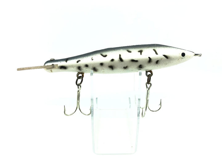 Riverrun Tackle Manta Musky Lure Silver Leopard Color