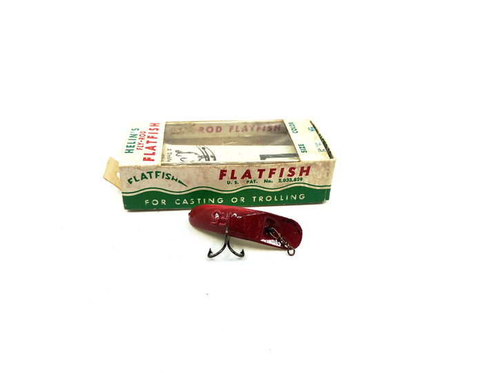 Helin Fly-Rod Flatfish F5 WR White Red Color New in Box.