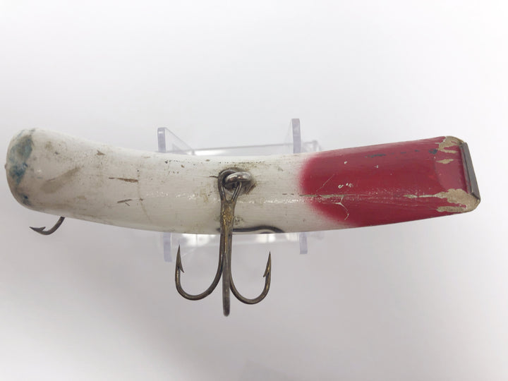 Wooden Kautzky Musky Ike by Lazy Ike Red and White