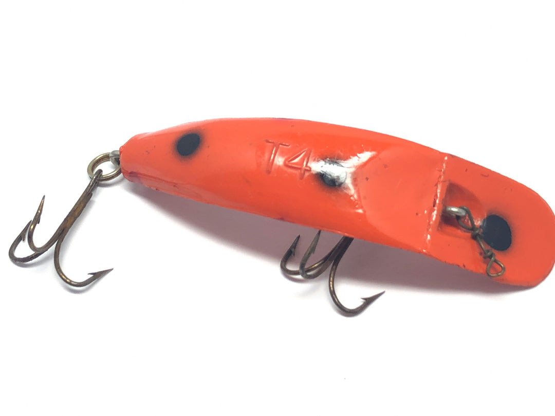 Helin Flatfish T4 Orange with Black Dots