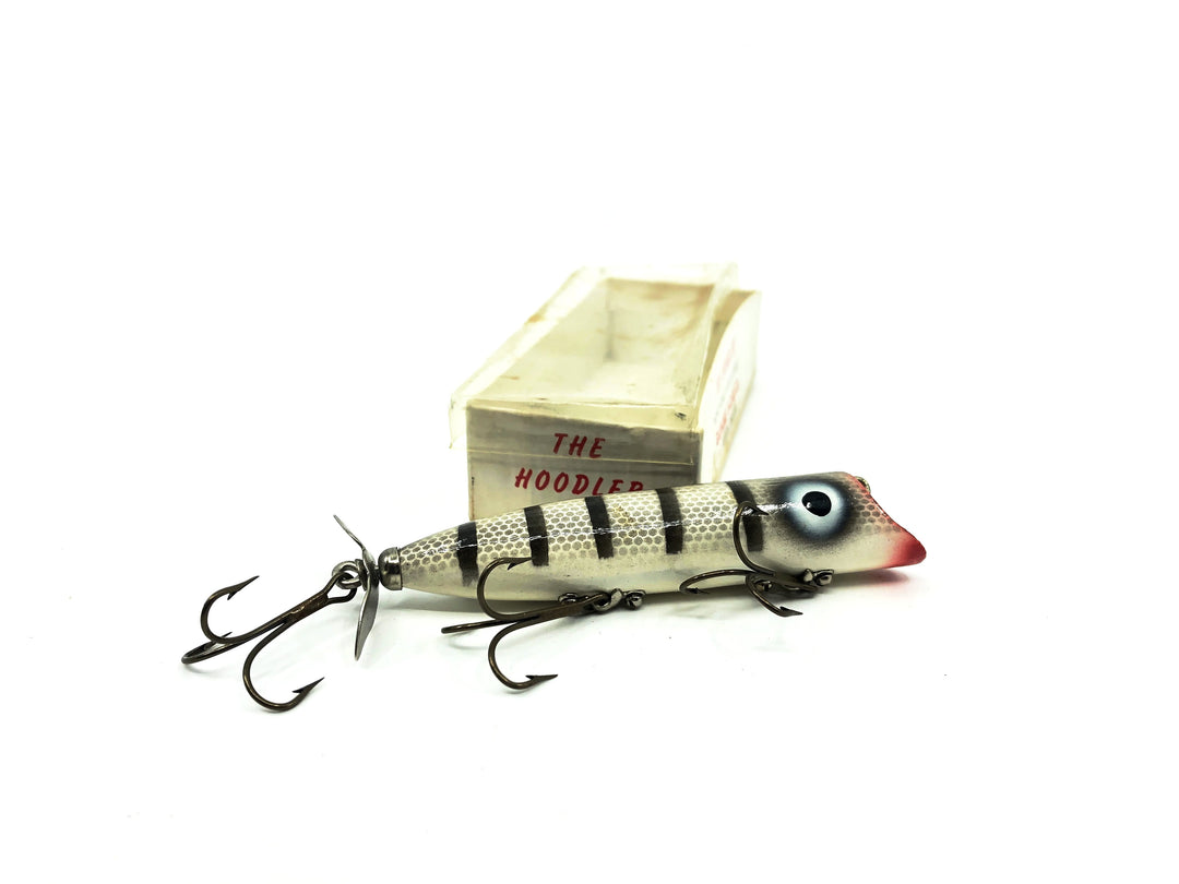 Gilmore Tackle Co The Hoodler, Grey Scales/Black Ribs, with Box