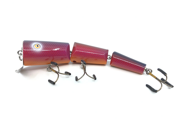Chautauqua Custom Triple Jointed Flathead Purple Pink Scale Color