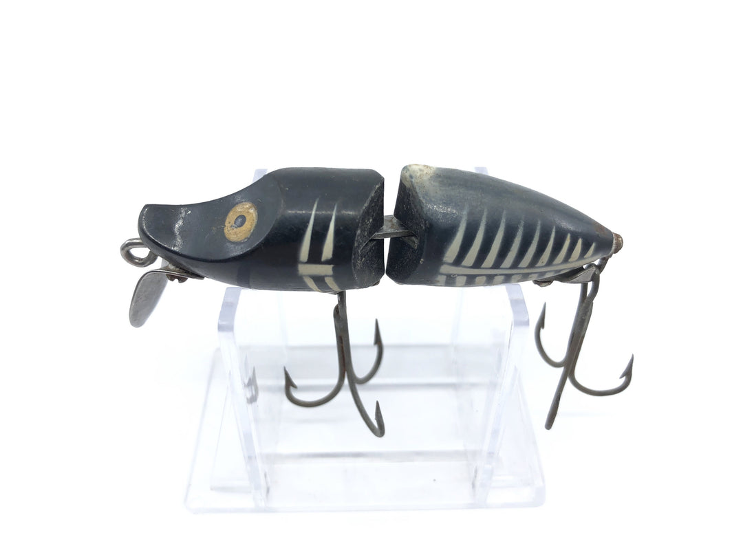 Heddon Jointed River Runt Spook Sinker Black Shore Color