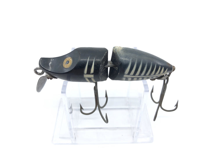 Heddon Jointed River Runt Spook Sinker Black Shore Color