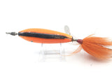 Musky Buster Top Walker Lure Orange and Black