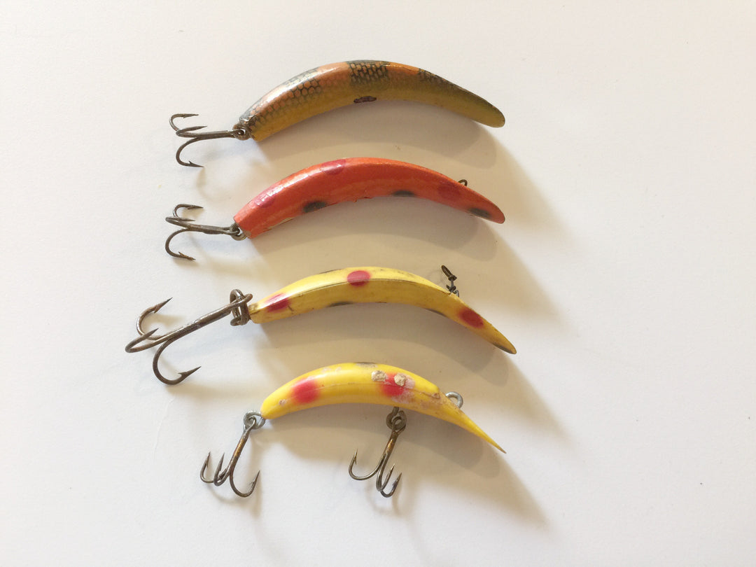 Helin Flatfish X4 Lures - Lot of 4