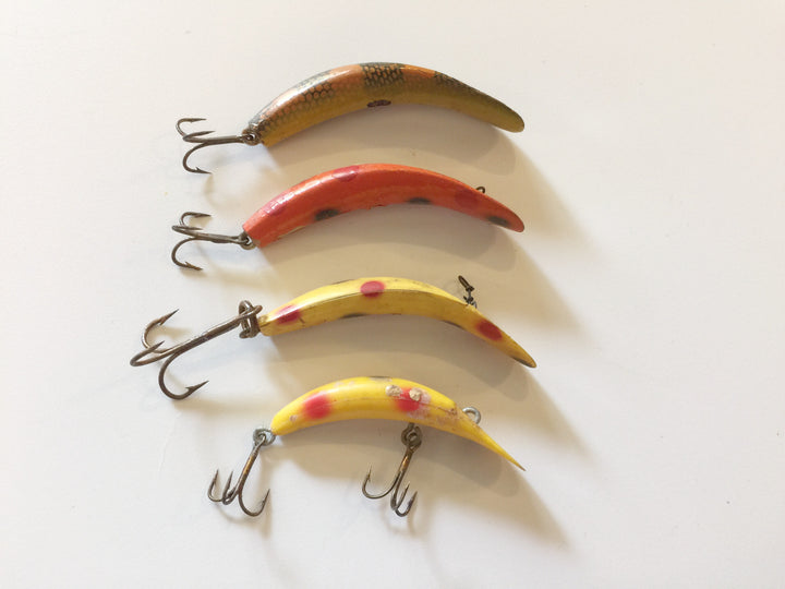 Helin Flatfish X4 Lures - Lot of 4