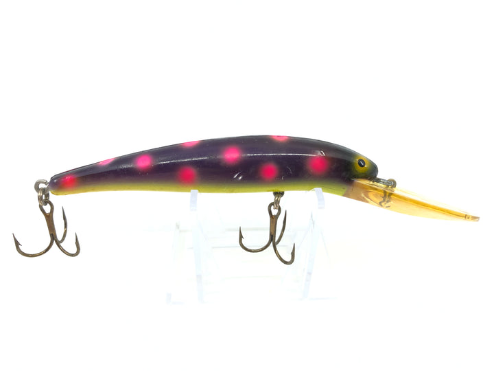 Bomber Long A 25A Purple with Pink Dots Color Screwtail