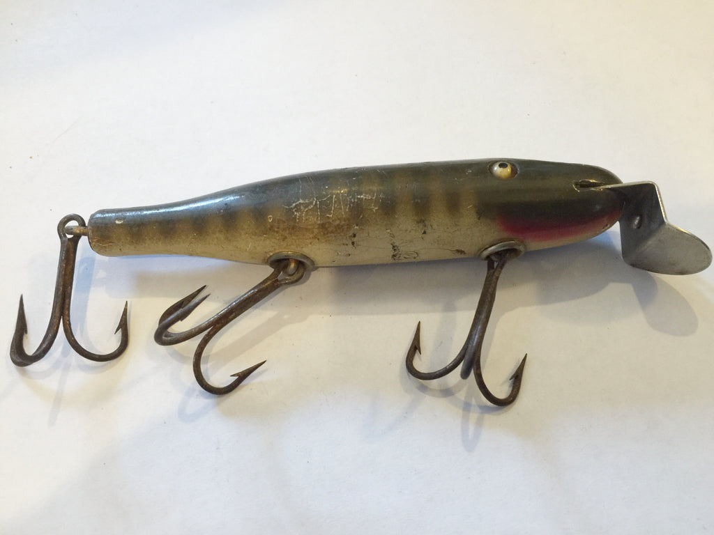 Leur De Pêche Vintage Creek Chub Pikie 700 En Bois - Boîte D'origine - Années 50/60 - USA