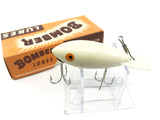 Vintage Wooden Bomber 401 White with Box and Paper Insert