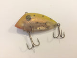 Pico Perch type lure Clear Yellow and Black Spots