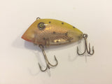 Pico Perch type lure Clear Yellow and Black Spots