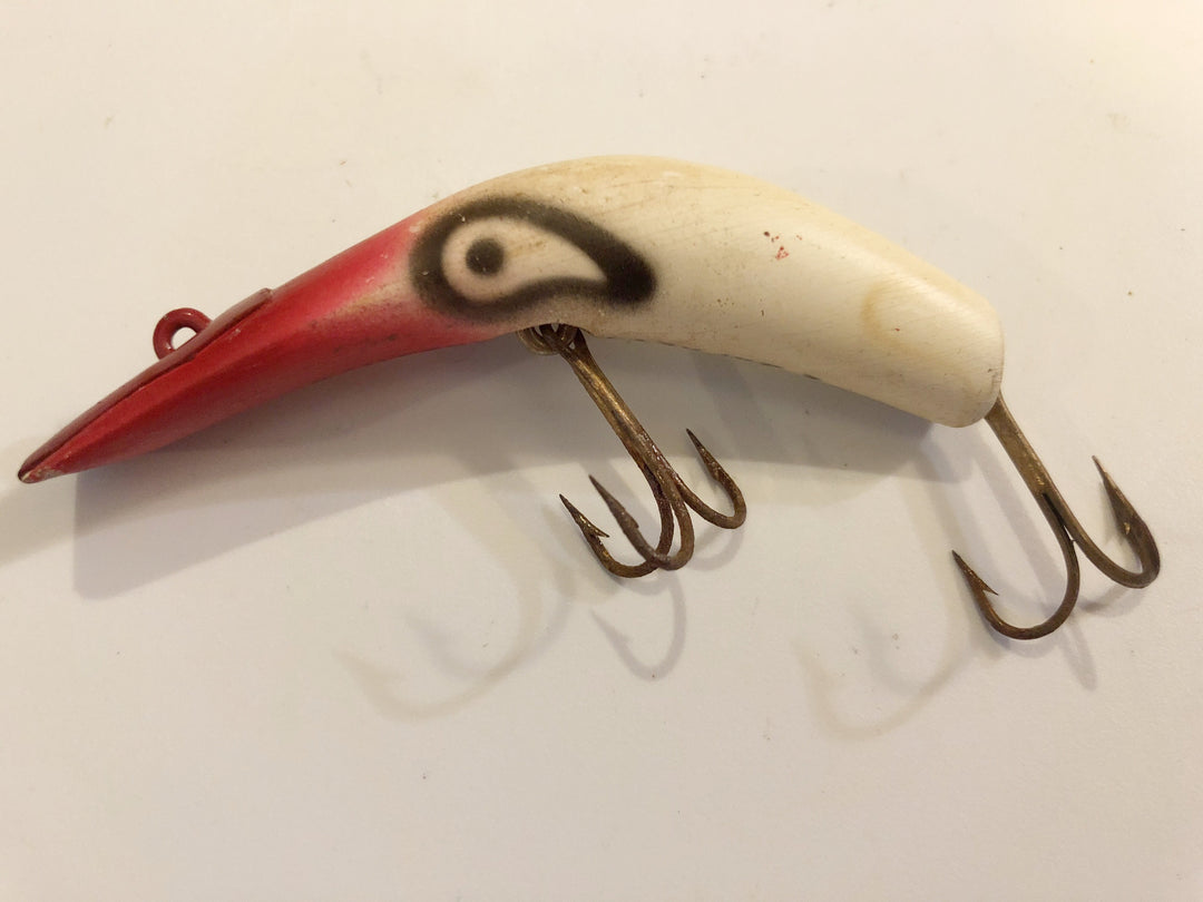 Kautzky Lazy Ike - 3 Red and White Wooden