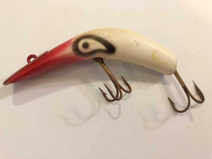 Kautzky Lazy Ike - 3 Red and White Wooden