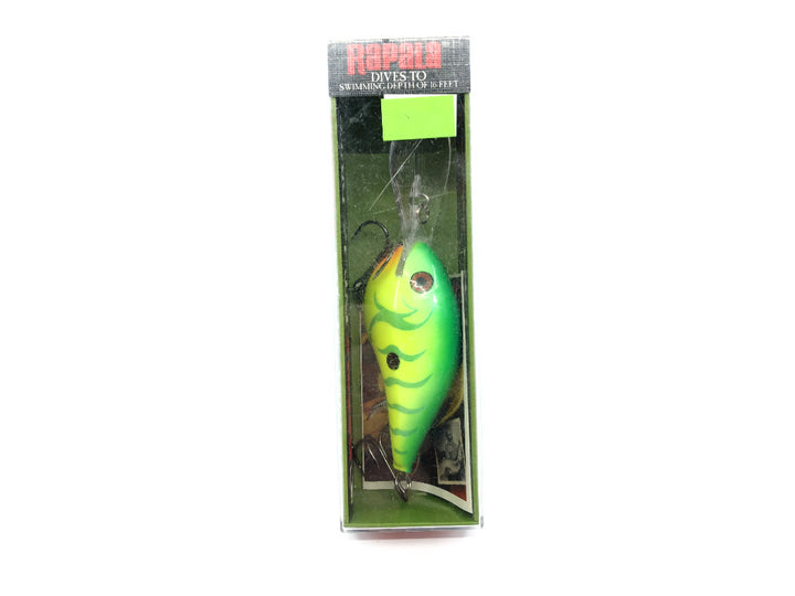 Rapala Dives-To 16 DT-16 GTR Green Tiger Color New in Box Old Stock