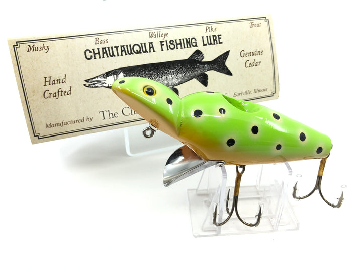Chautauqua Special Order Wooden Magnum Jigger in Tree Frog Color