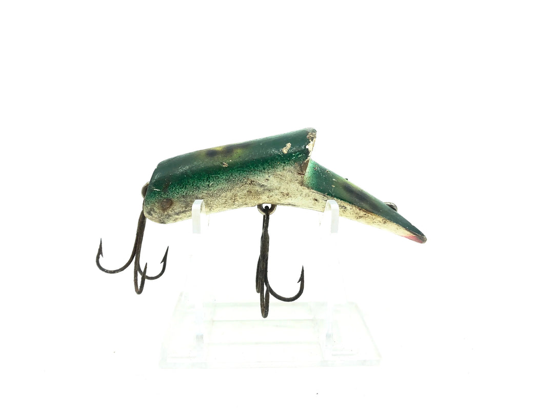 Kautzky Lazy Ike Wooden Top Ike Frog Color