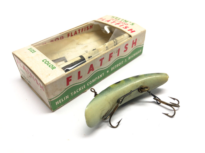 Helin Vintage Flatfish F7 FR Frog Color with Box and Paperwork